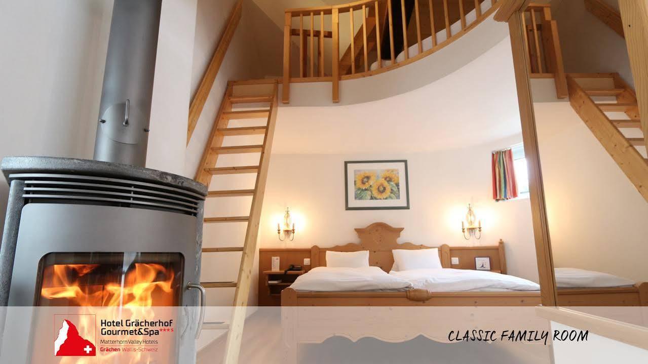 Lifestyle & Spa Hotel Graecherhof Grachen Ngoại thất bức ảnh